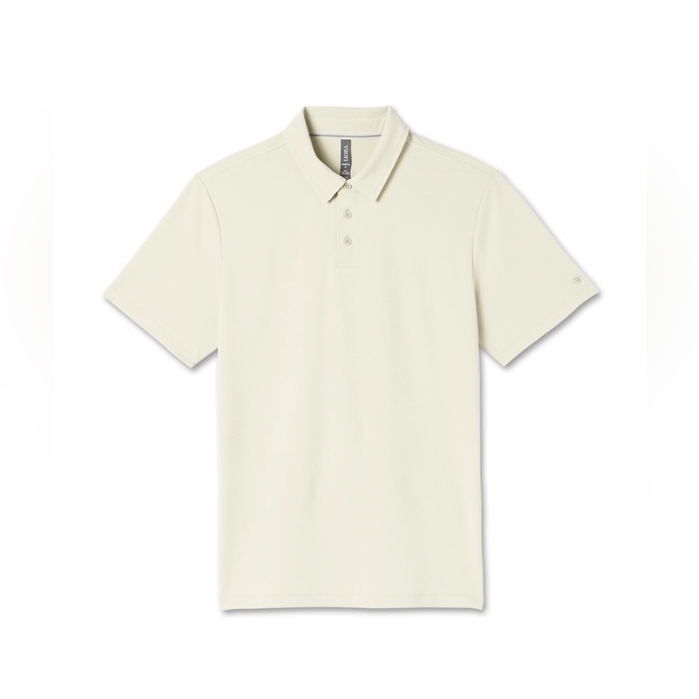 Vuori Gamepoint Polo Men's Cream Polo Shirt